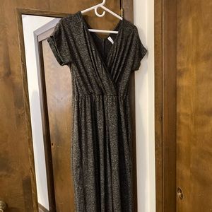 Nursing sweater jumpsuit